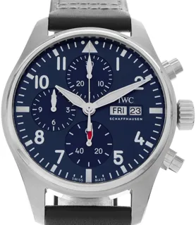 IWC Pilot Chronograph IW388101 Stainless steel Blue