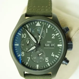 IWC Pilot Chronograph Top Gun IW389106 Ceramic Green