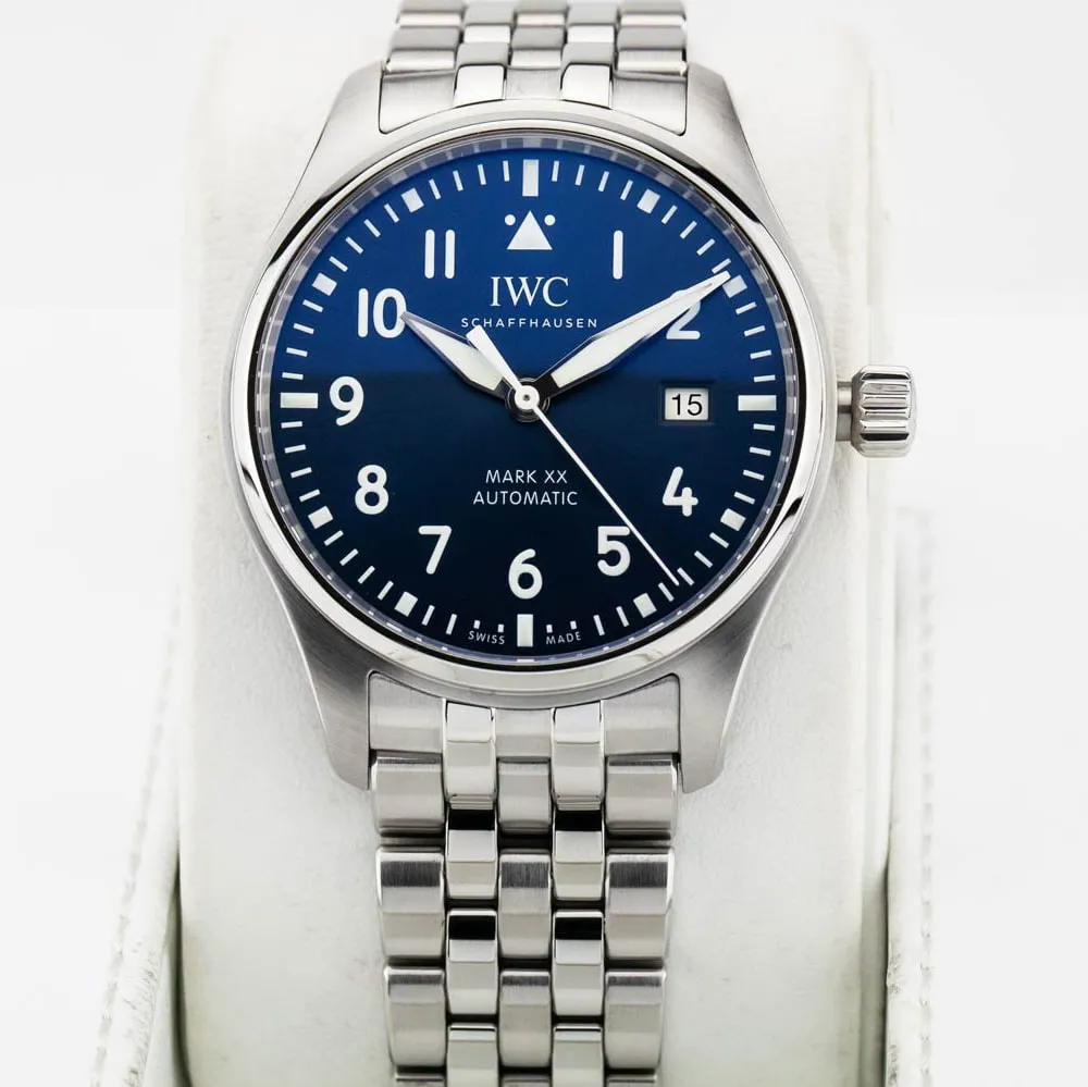 IWC Mark XX IW3282-04 40mm Stainless steel Blue