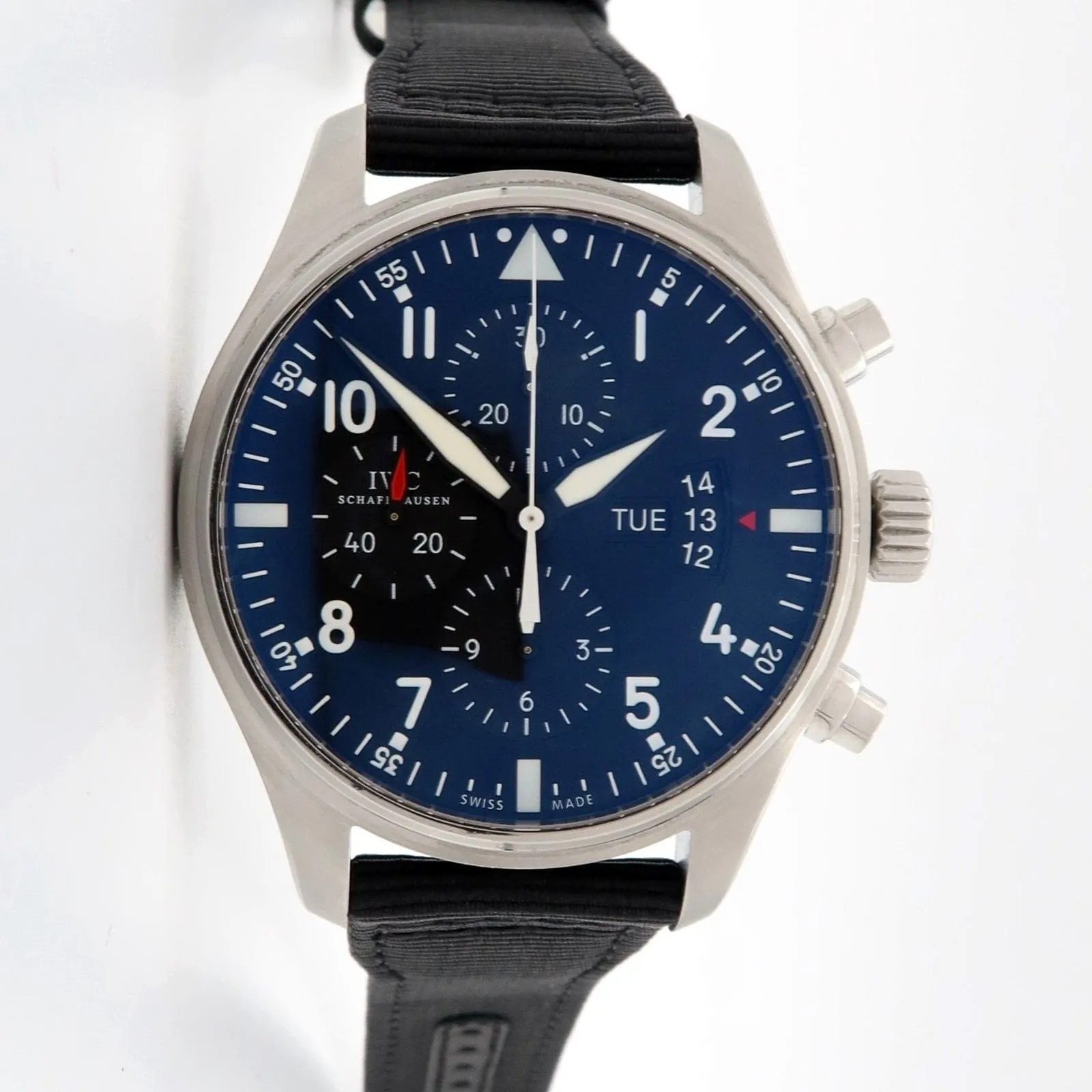 IWC Pilot IW377701 43mm Stainless steel Black