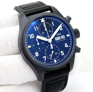 IWC Pilot IW387905 Ceramic and Titanium Black