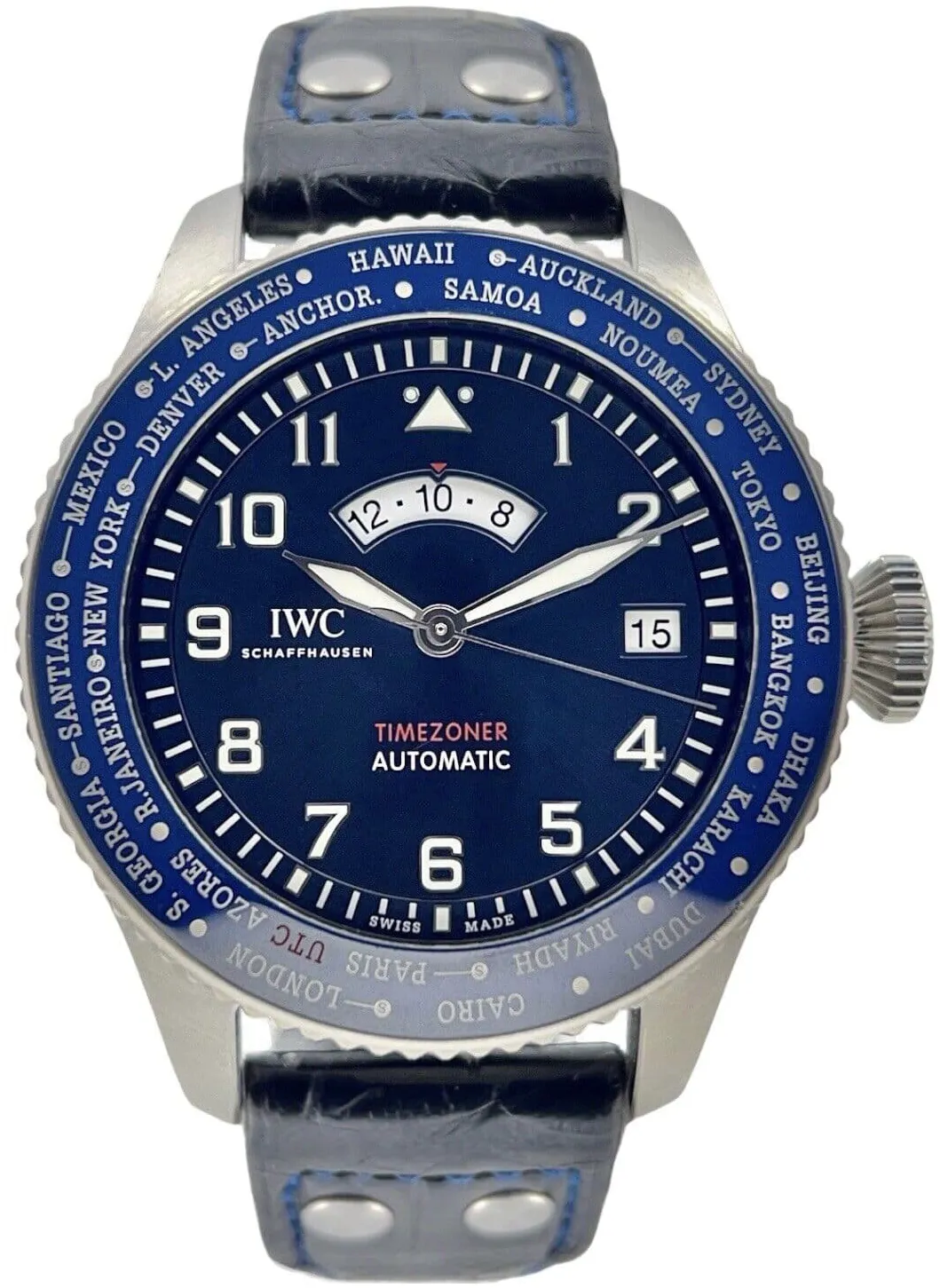 IWC Pilot IW395503 46mm Stainless steel Blue