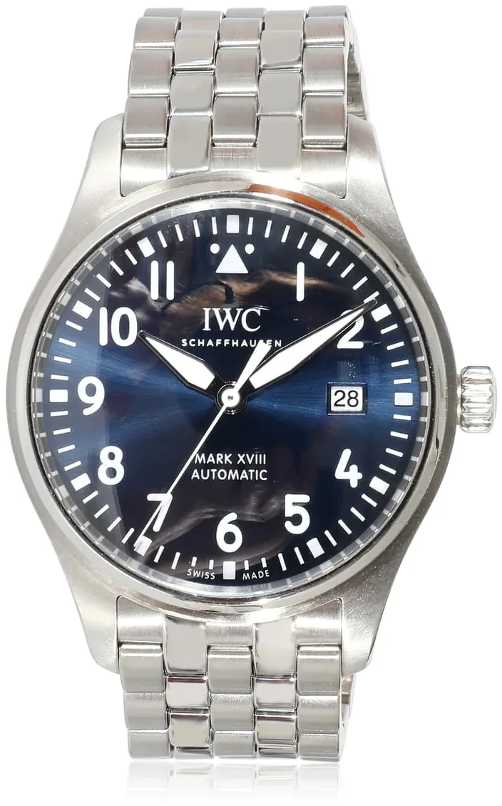 IWC Pilot Mark IW327014 40mm Stainless steel Blue