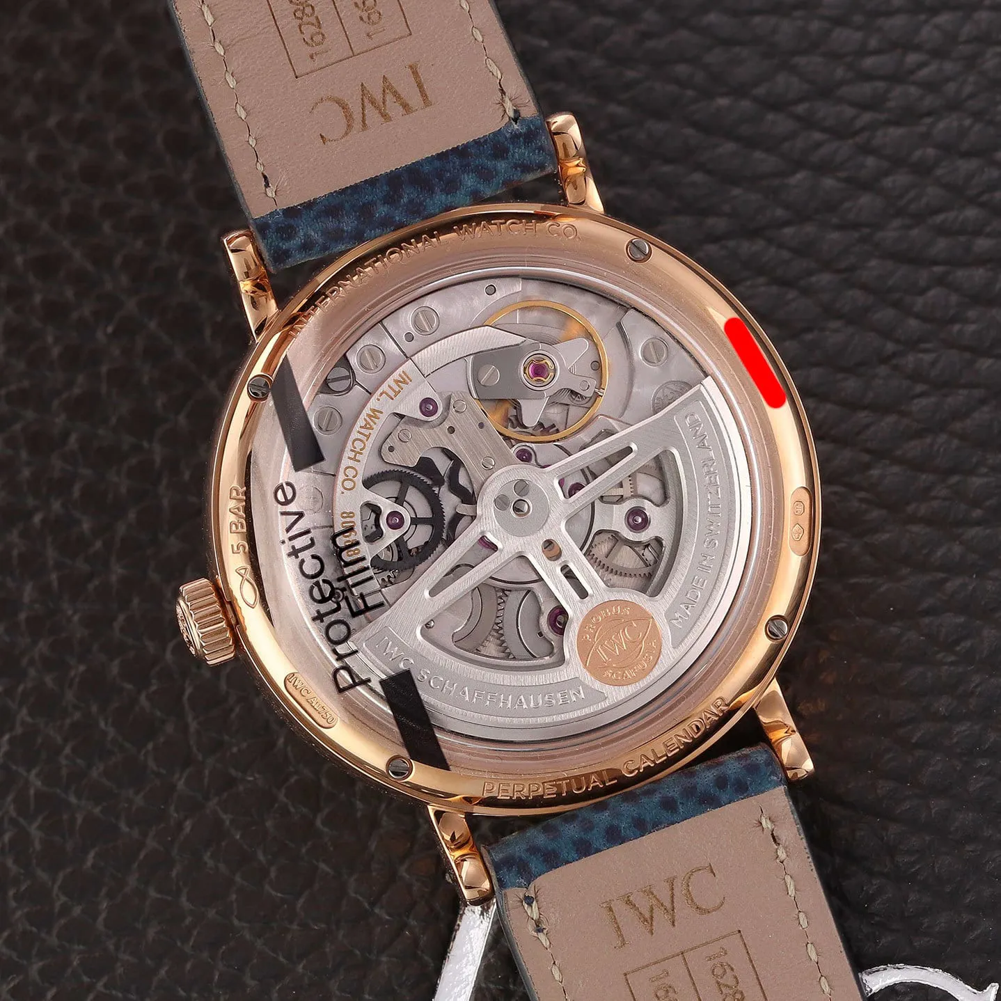 IWC Perpetual Calendar IW344602 40mm Yellow gold Silver 1