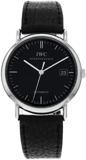 IWC Portofino IW356502 Stainless steel Black