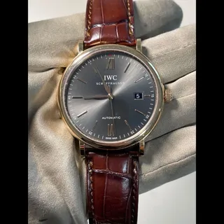 IWC Portofino IW356511 Red gold Gray