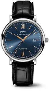 IWC Portofino IW356523 Stainless steel Blue