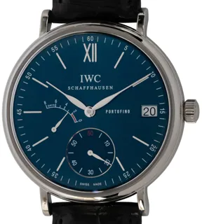 IWC Portofino IW510106 Stainless steel Blue