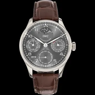 IWC Portugieser IW502218 White gold Gray