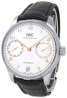 IWC Portugieser IW500114 Stainless steel Silver