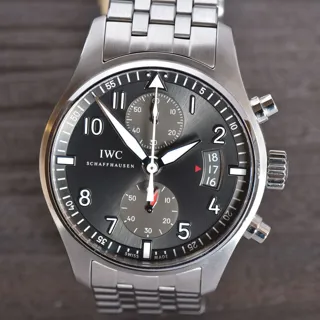 IWC Pilot Spitfire Chronograph IW387804 Stainless steel Gray