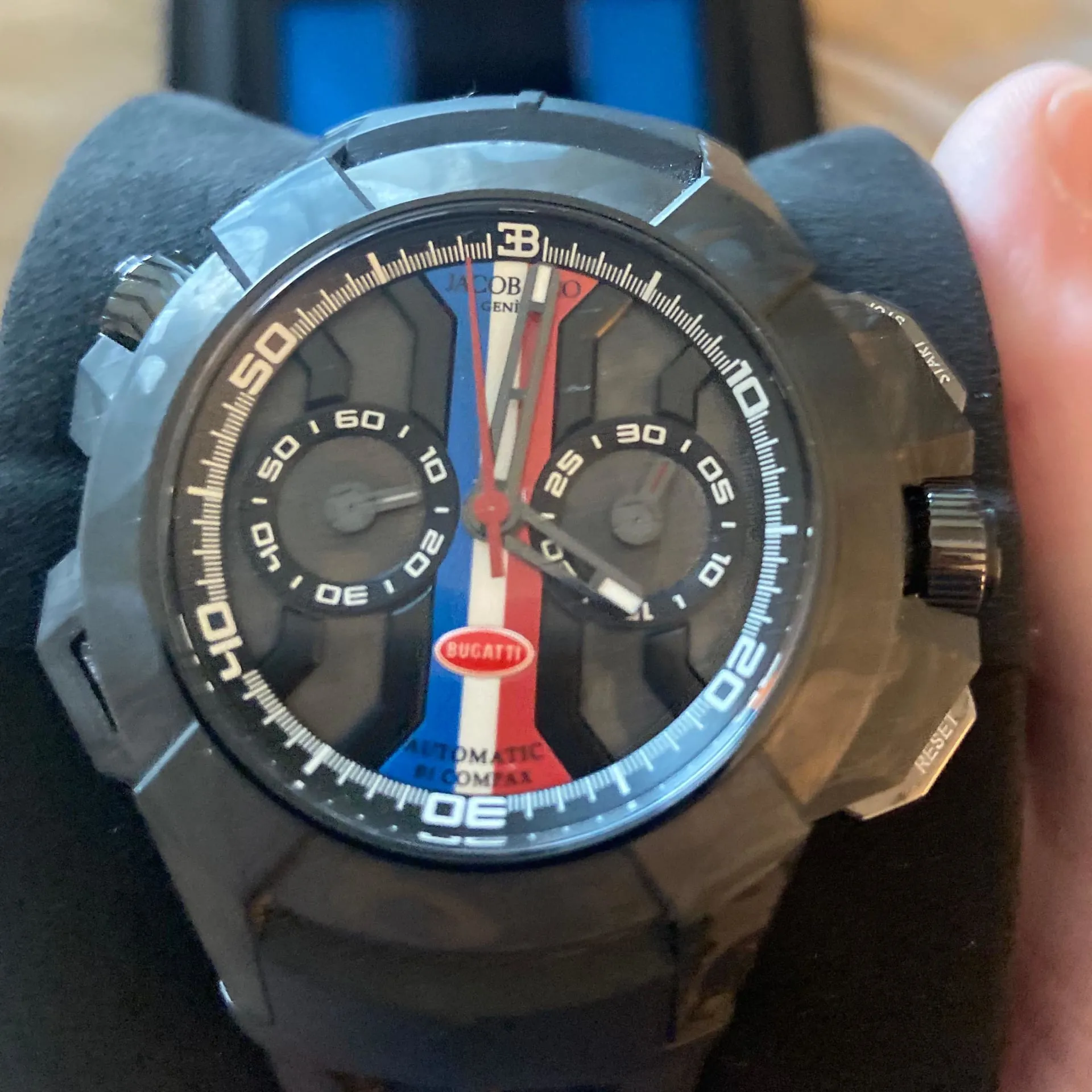 Jacob & Co. Epic X Chrono EC333.29.AA.AA.A 47mm Titanium Black 3