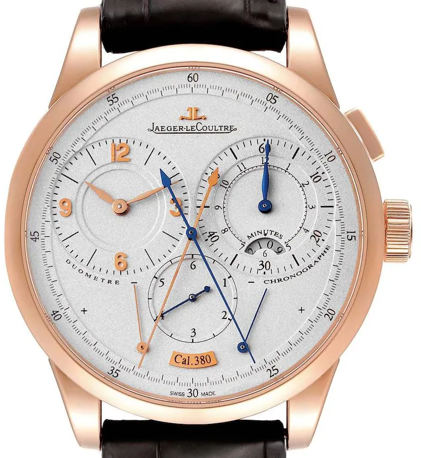 Jaeger-LeCoultre Duomètre Q6012420 42mm Rose gold Silver