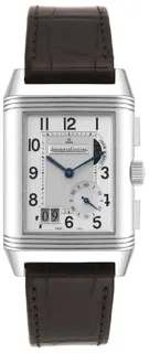 Jaeger-LeCoultre Reverso Duoface Q3028420 Stainless steel Silver