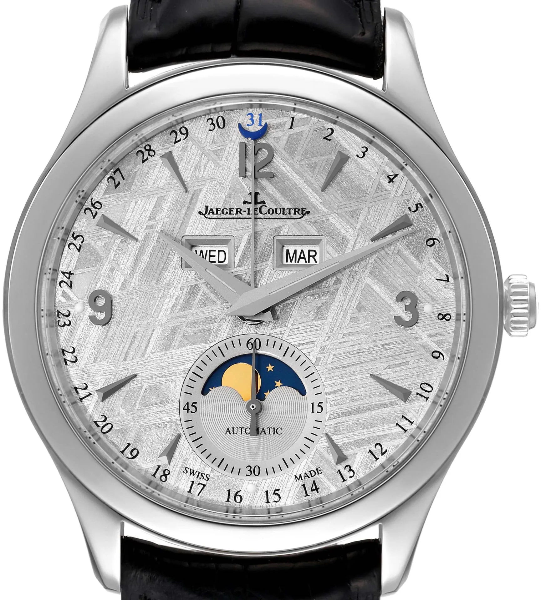 Jaeger-LeCoultre Master Calendar Q1558421 39mm Stainless steel Meteorite