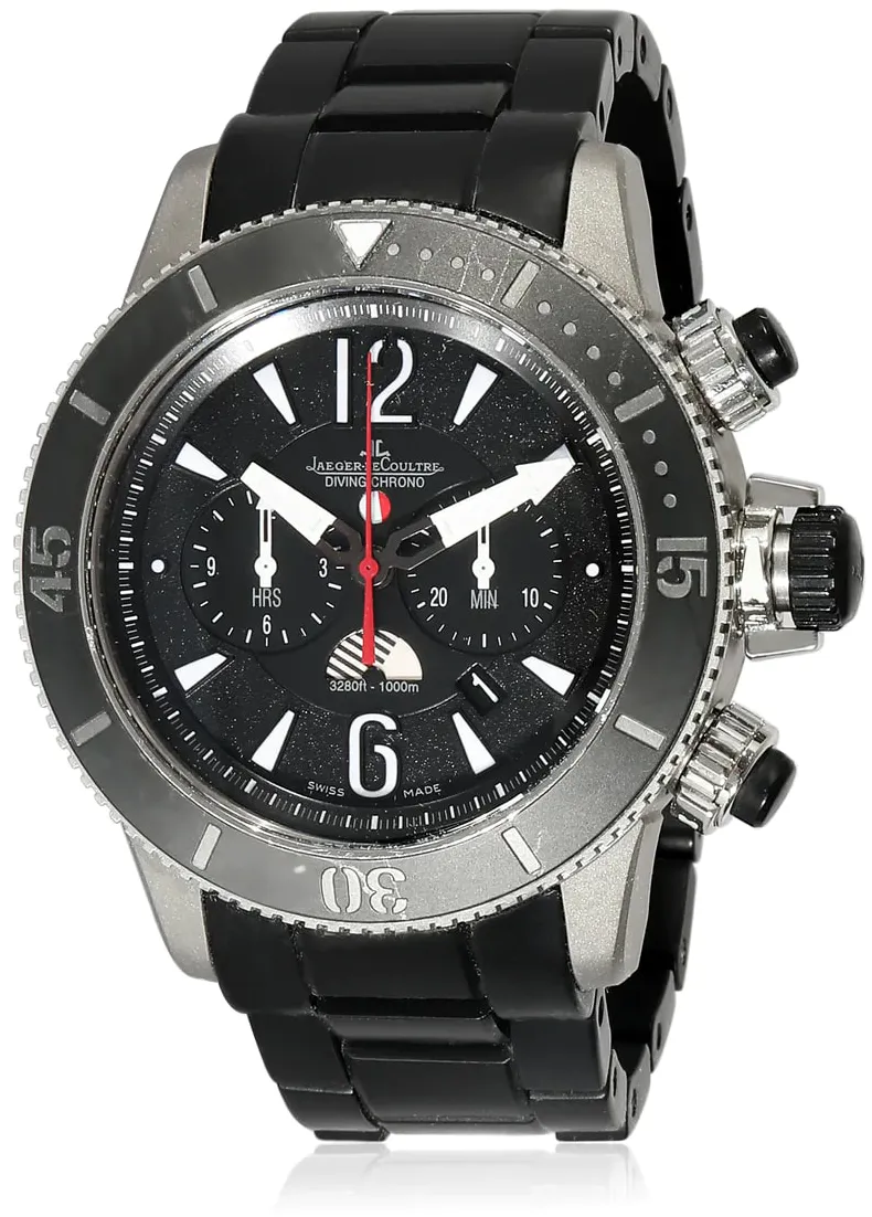 Jaeger-LeCoultre Master Compressor Diving Chronograph GMT Navy SEALs Q178T677 44mm Titanium Black