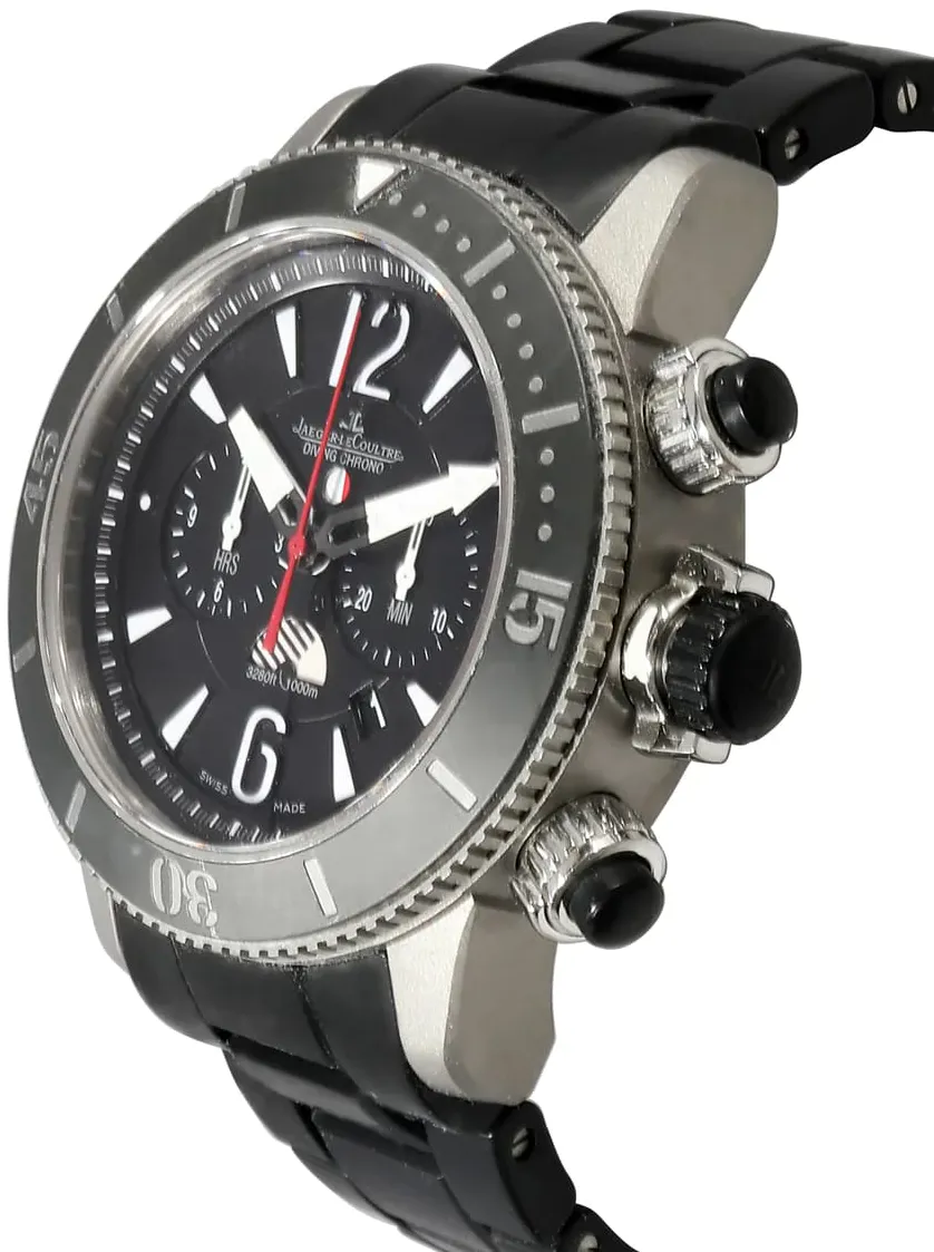 Jaeger-LeCoultre Master Compressor Diving Chronograph GMT Navy SEALs Q178T677 44mm Titanium Black 2