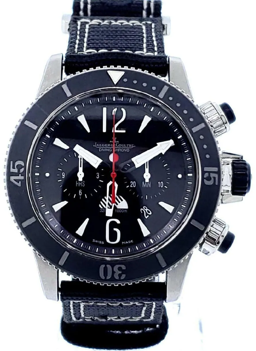 Jaeger-LeCoultre Master Compressor Diving Chronograph GMT Navy SEALs Q178T471 46mm Titanium Black