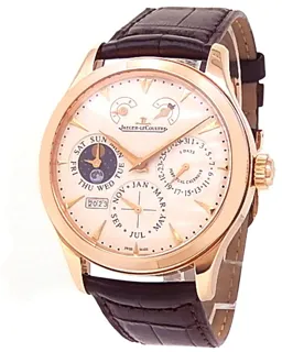 Jaeger-LeCoultre Master Eight Days Perpetual Q1612520 Pink gold Beige