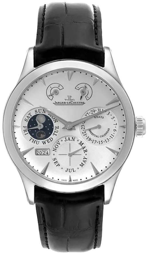 Jaeger-LeCoultre Master Eight Days Perpetual Q1618420 40mm Stainless steel Silver