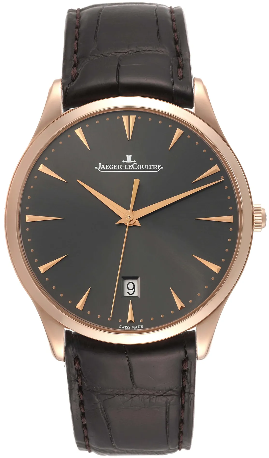 Jaeger-LeCoultre Master Grande Ultra Thin 174.2.37.S 40mm Rose gold Gray