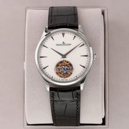 Jaeger-LeCoultre Master Ultra Thin 1323420 40mm White gold Silver