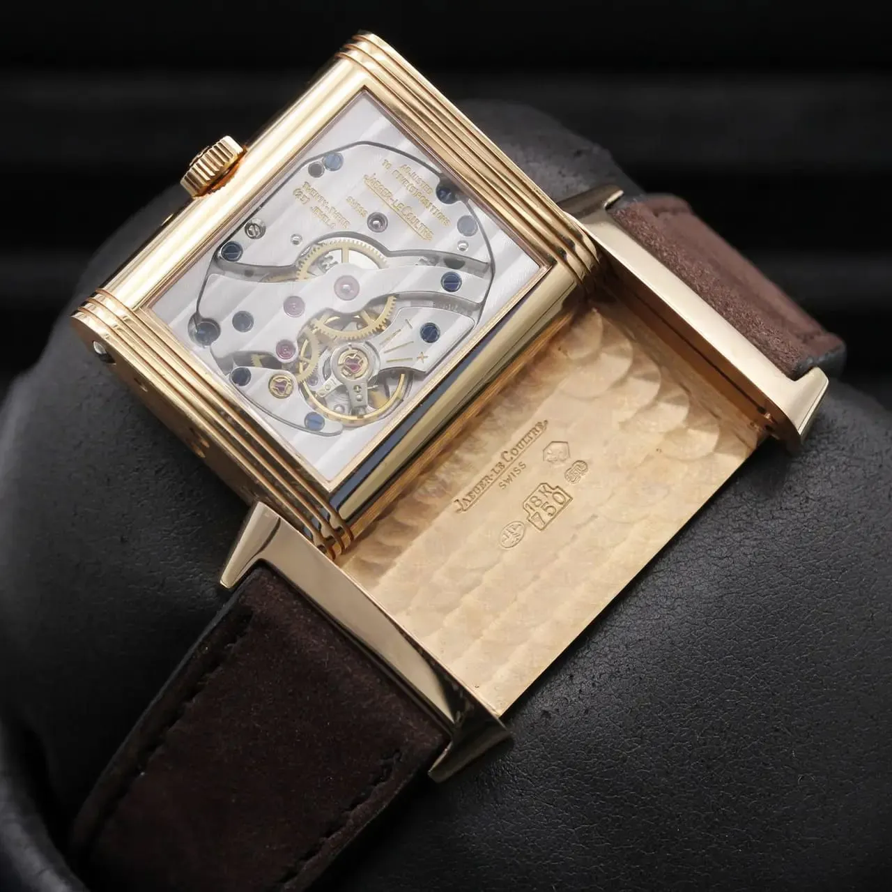 Jaeger-LeCoultre Reverso 270.2.63 42mm Rose gold Silver 5