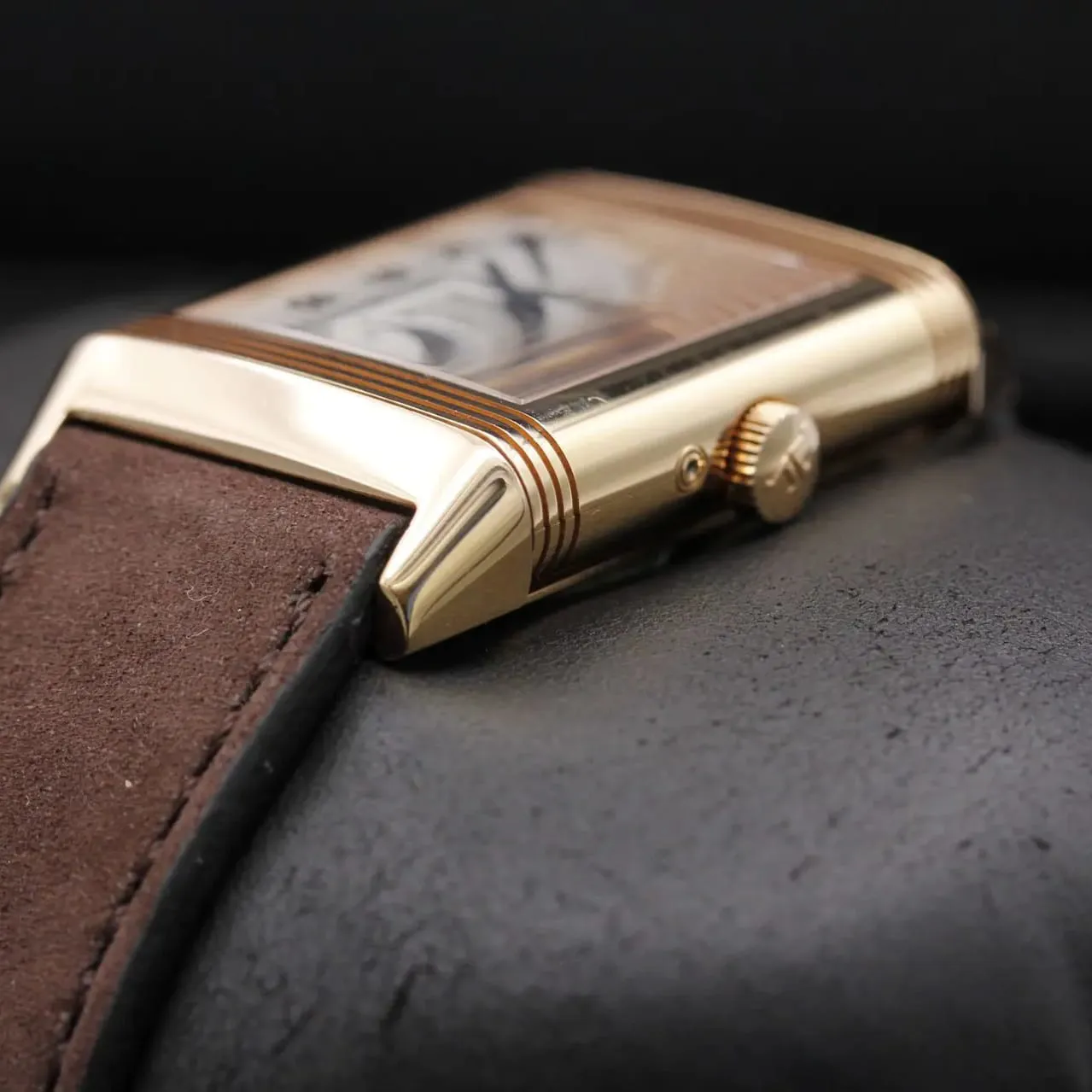 Jaeger-LeCoultre Reverso 270.2.63 42mm Rose gold Silver 2