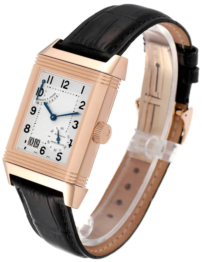 Jaeger-LeCoultre Reverso Grande Date Q3002401 46mm Rose gold Silver 3