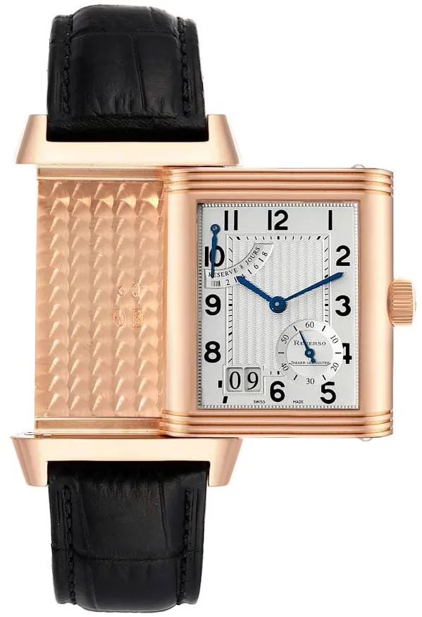 Jaeger-LeCoultre Reverso Grande Date Q3002401 46mm Rose gold Silver