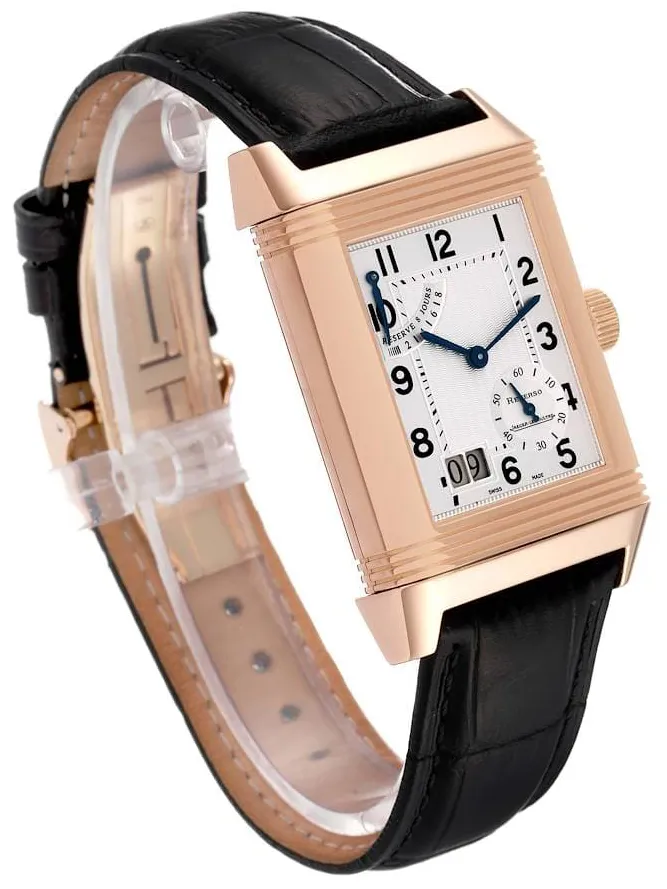 Jaeger-LeCoultre Reverso Grande Date Q3002401 46mm Rose gold Silver 5