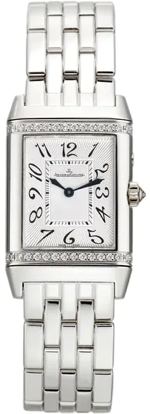 Jaeger-LeCoultre Reverso Duetto Q2693120 25mm White gold Silver