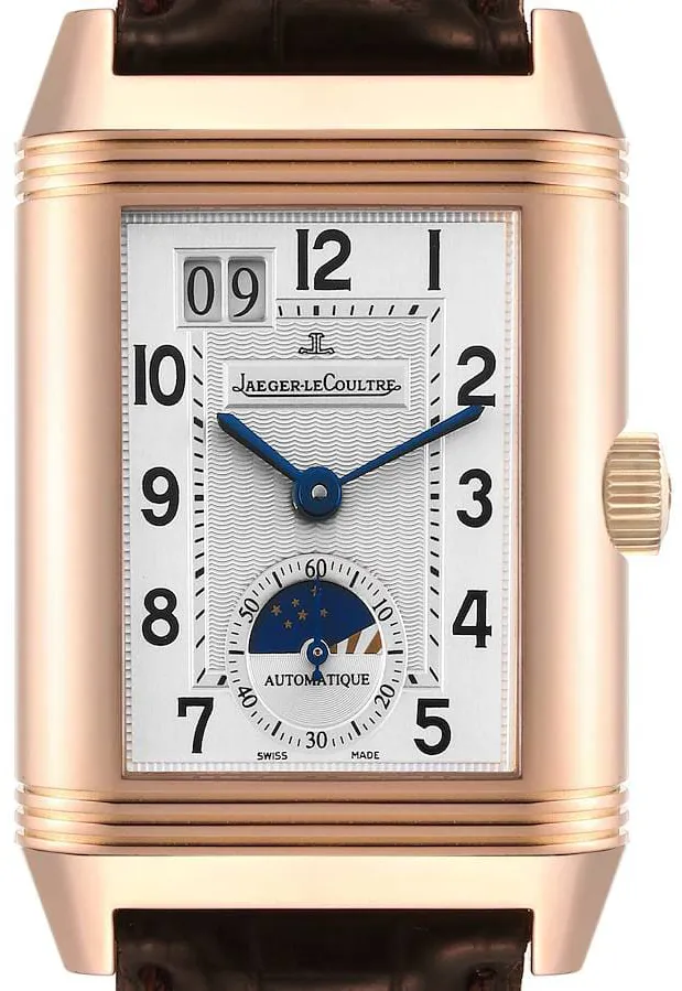 Jaeger-LeCoultre Grande Reverso Q3032420 46.5mm Rose gold Silver