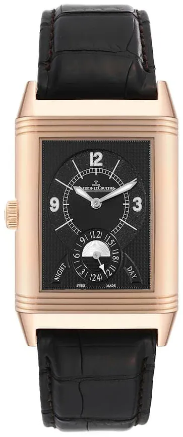 Jaeger-LeCoultre Grande Reverso Duo Q3742421 30mm Rose gold Silvered