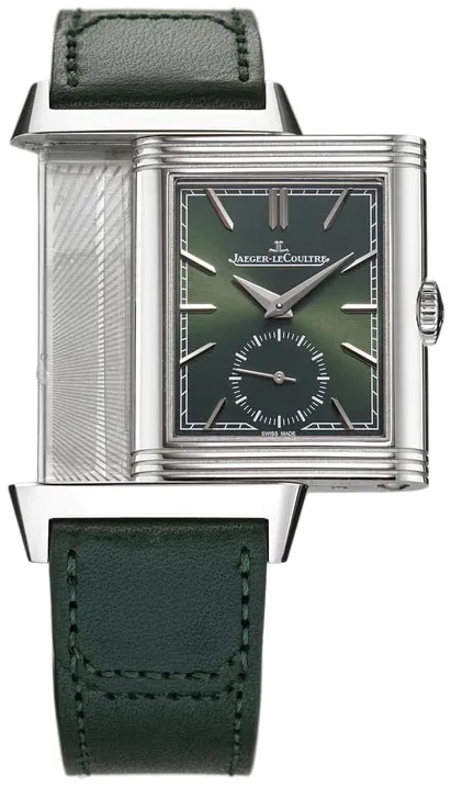 Jaeger-LeCoultre Reverso Tribute Q3978430 45.5mm Stainless steel Green 1