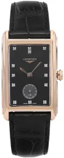 Longines DolceVita L5.512.8.57.0 Rose gold Black