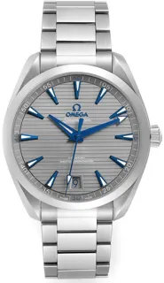 Omega Aqua Terra 220.10.41.21.06.001 Stainless steel Gray