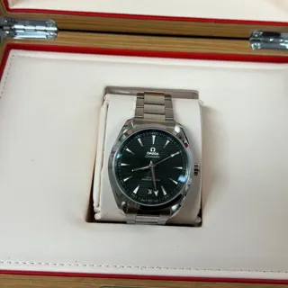 Omega Aqua Terra 220.10.41.21.10.001 Stainless steel Green