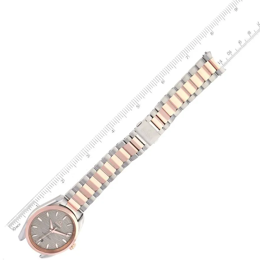 Omega Aqua Terra 220.20.38.20.06.001 38mm Rose gold Gray 5