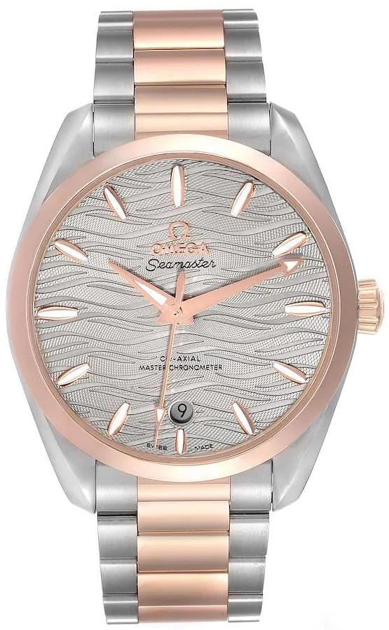 Omega Aqua Terra 220.20.38.20.06.001 38mm Rose gold Gray