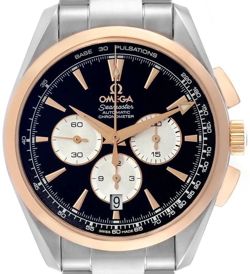 Omega Aqua Terra 221.20.42.40.01.002 42mm Stainless steel Black