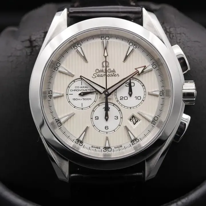 Omega Aqua Terra 231.13.44.50.09.001 44mm Stainless steel Ivory