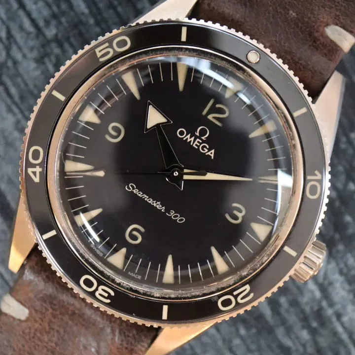 Omega Seamaster 300 234.92.41.21.10.001 41mm Ceramic Brown