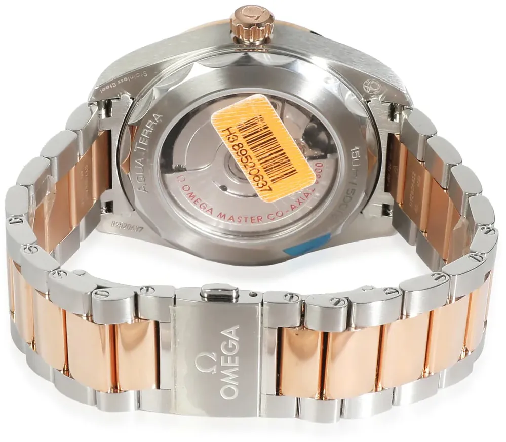 Omega Aqua Terra 220.20.38.20.56.002 38mm Rose gold Gray 3