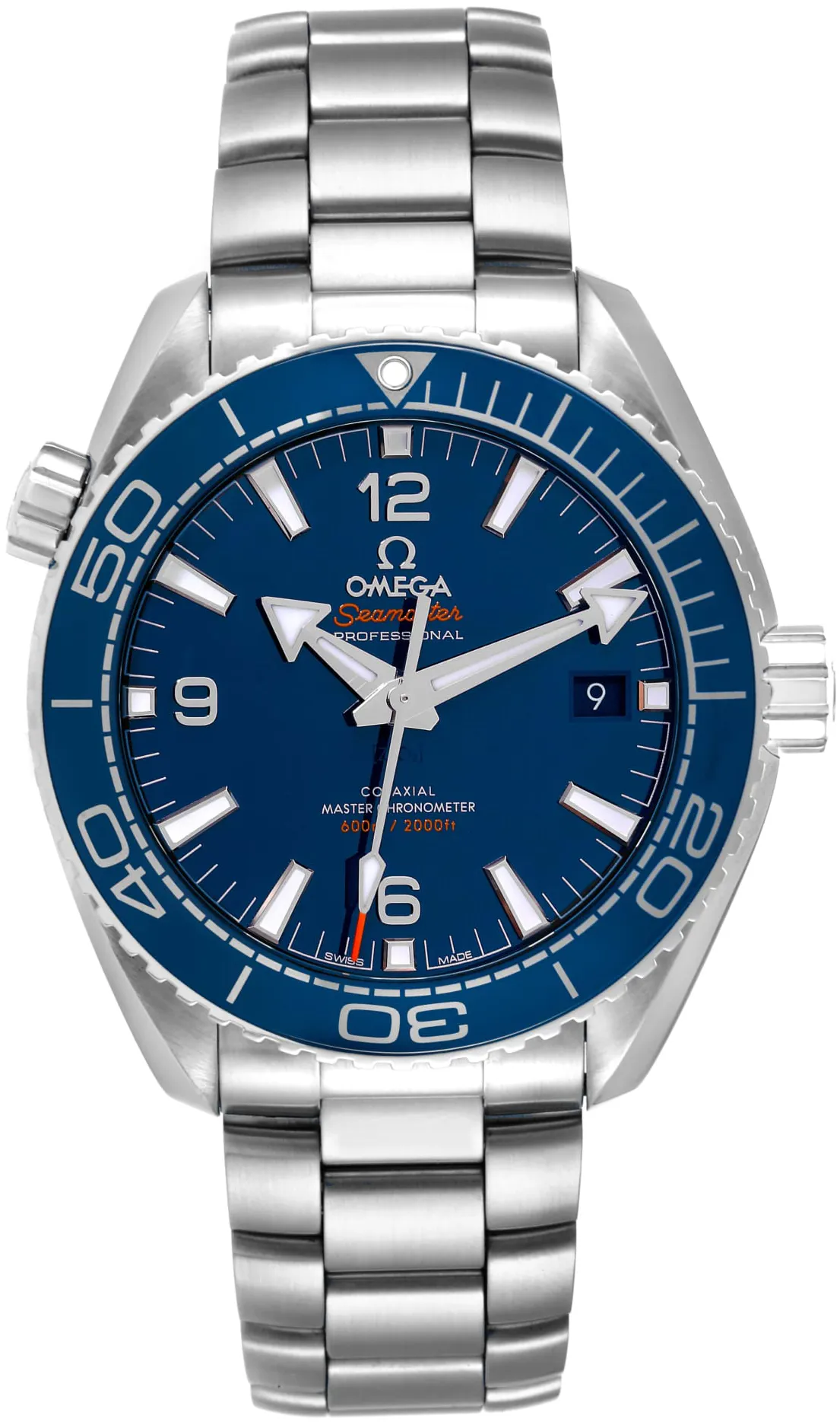 Omega Seamaster Planet Ocean 215.30.44.21.03.001 43.5mm Stainless steel Blue