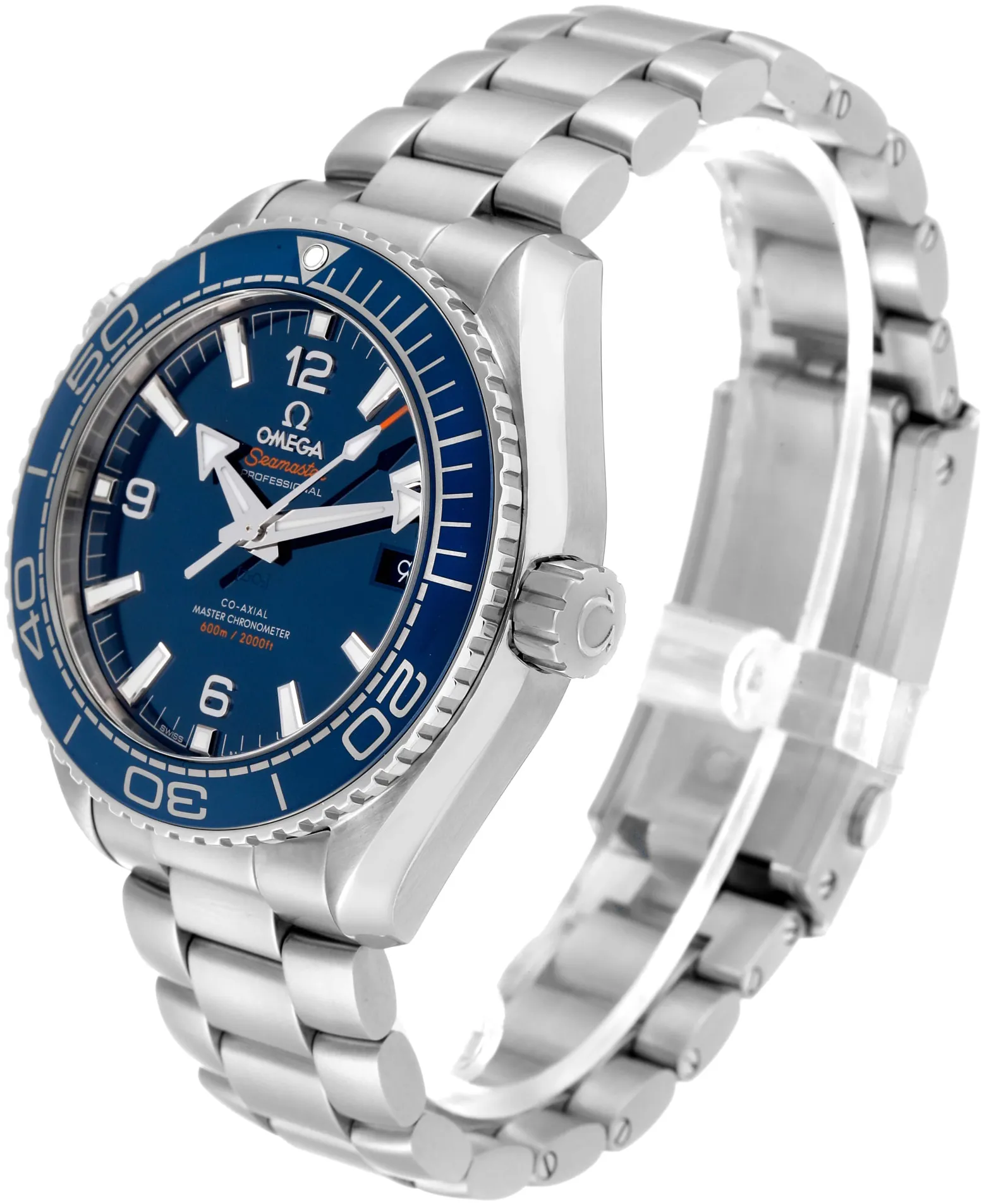 Omega Seamaster Planet Ocean 215.30.44.21.03.001 43.5mm Stainless steel Blue 5