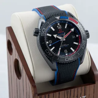 Omega Seamaster Planet Ocean 215.92.46.22.01.004 Black ceramic Black