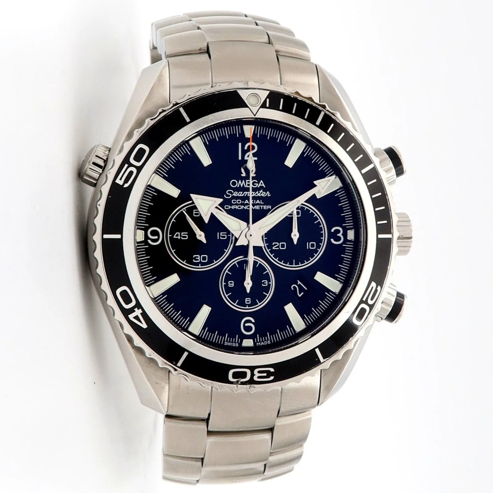 Omega Seamaster Planet Ocean 2210.50.00 45.5mm Stainless steel Black