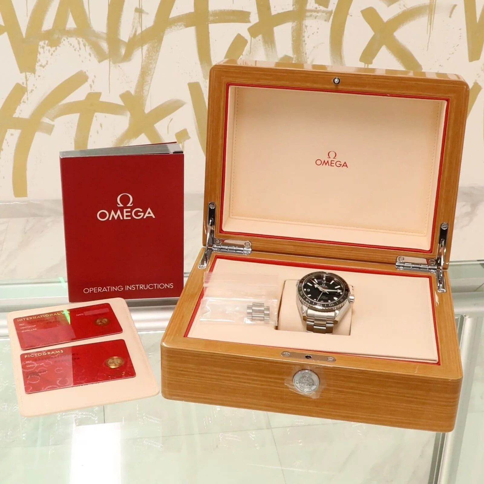 Omega Seamaster Planet Ocean 232.30.44.22.01.001 43.5mm Stainless steel Black 3