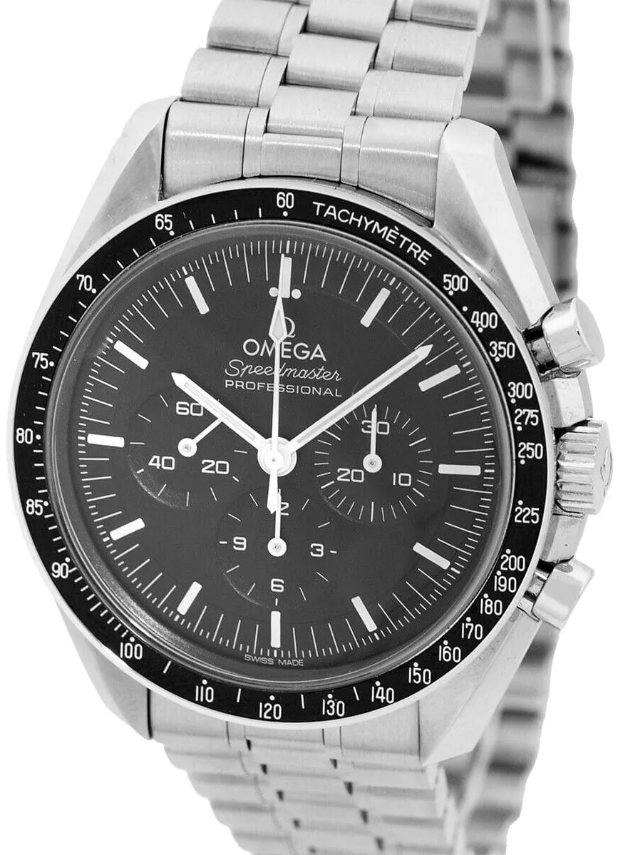 Omega Speedmaster Moonwatch 310.30.42.50.01.001 42mm Stainless steel Black